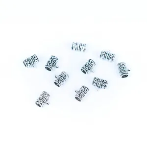 10PCS For about 5mm leather antique silver Bail for Jewelry supply Findings -D-5-5-270