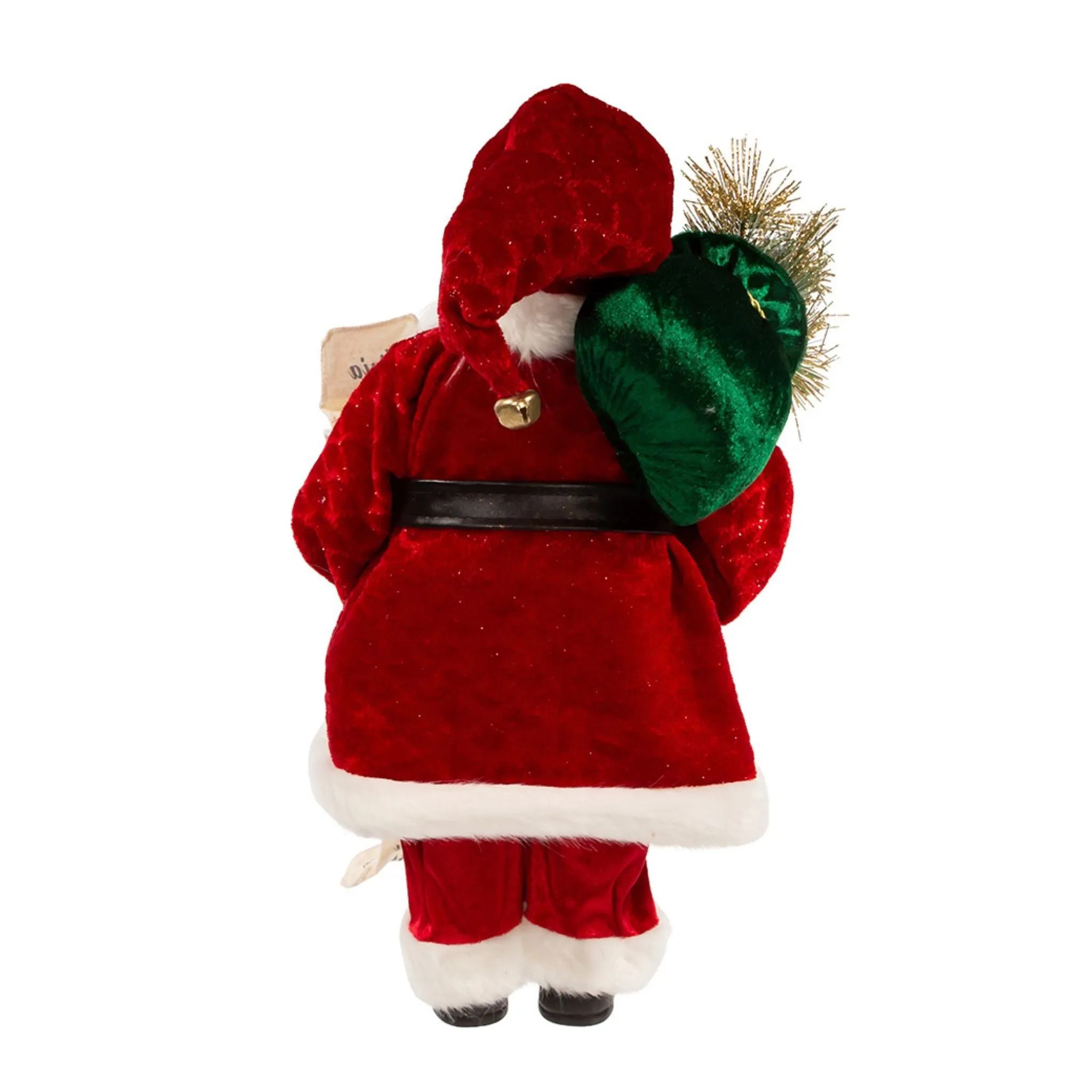 17.25" Kringles Traditional Santa With List