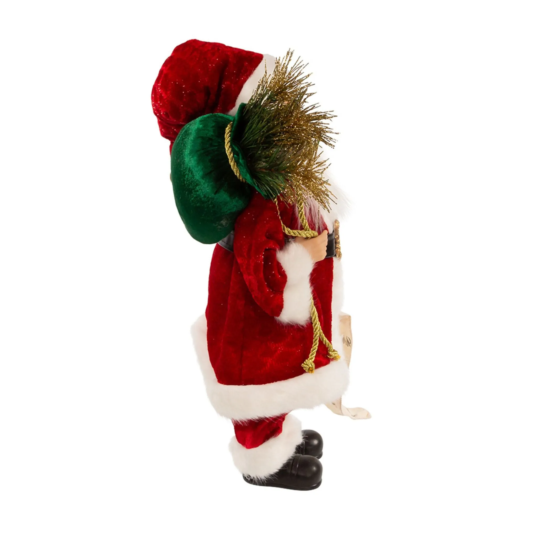 17.25" Kringles Traditional Santa With List