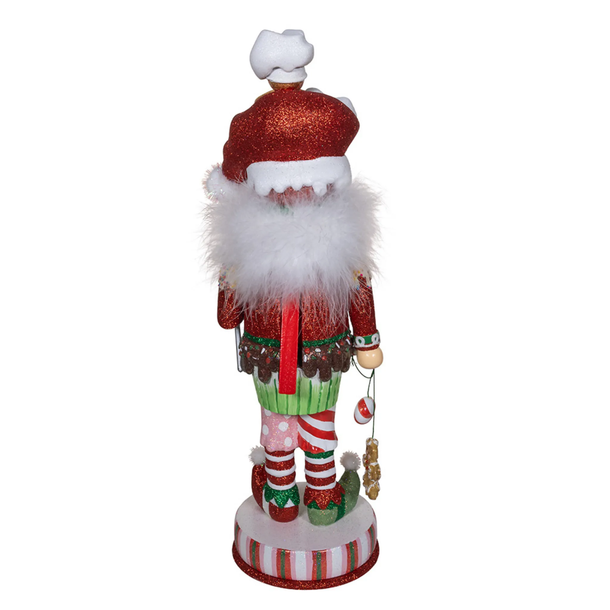 18" Hollywood Nutcrackers™ Gingerbread Soldier With Cupcake Body Nutcracker