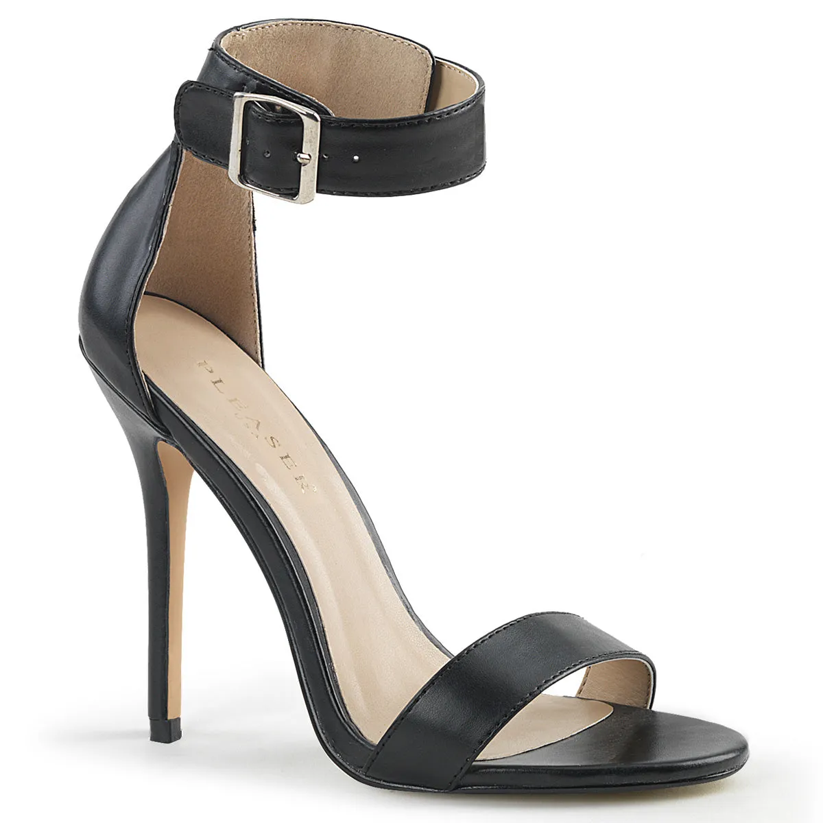 5" Heel Ankle Strap Sandal (Amuse-10)