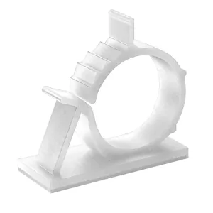 Adjustable Cable Tie Mounts w/ Double-sided glue tape & 4Position Adjustment 100pcs/set White