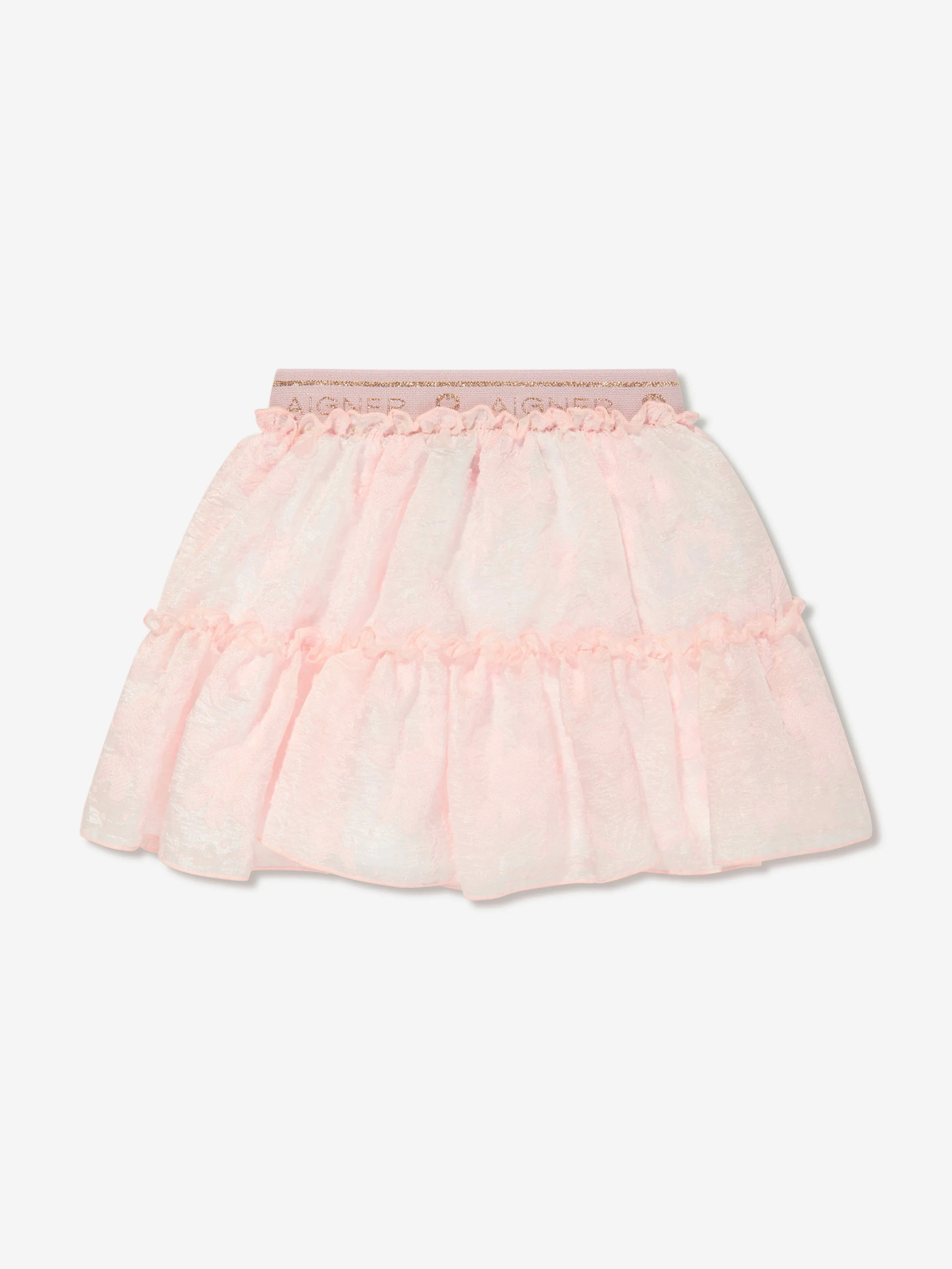 Aigner Baby Girls Ruffle Skirt in Pink