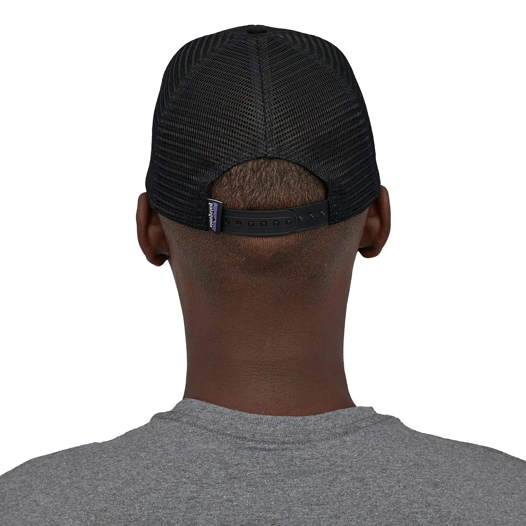 All Gender P-6 Logo Trucker Hat - Black