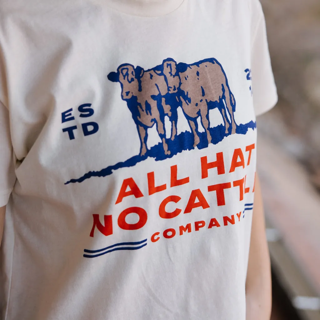 All Hat No Cattle Crop Tee