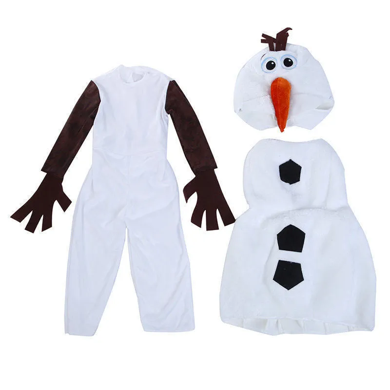 Baby Kids Christmas Outfit Snowman Costume