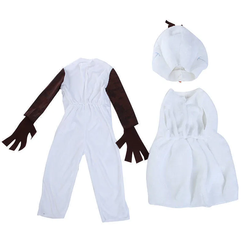 Baby Kids Christmas Outfit Snowman Costume