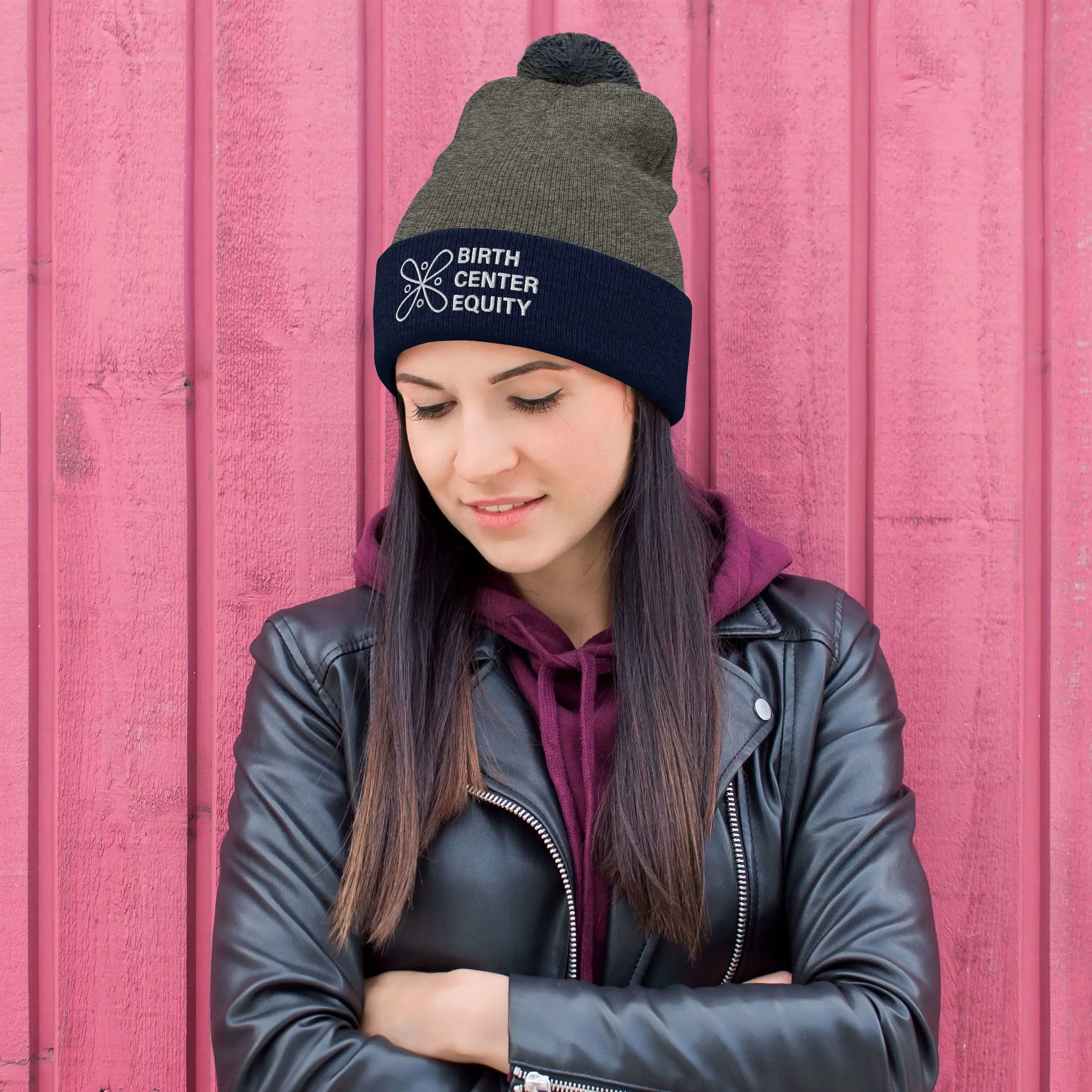 BCE logo Pom-Pom Beanie