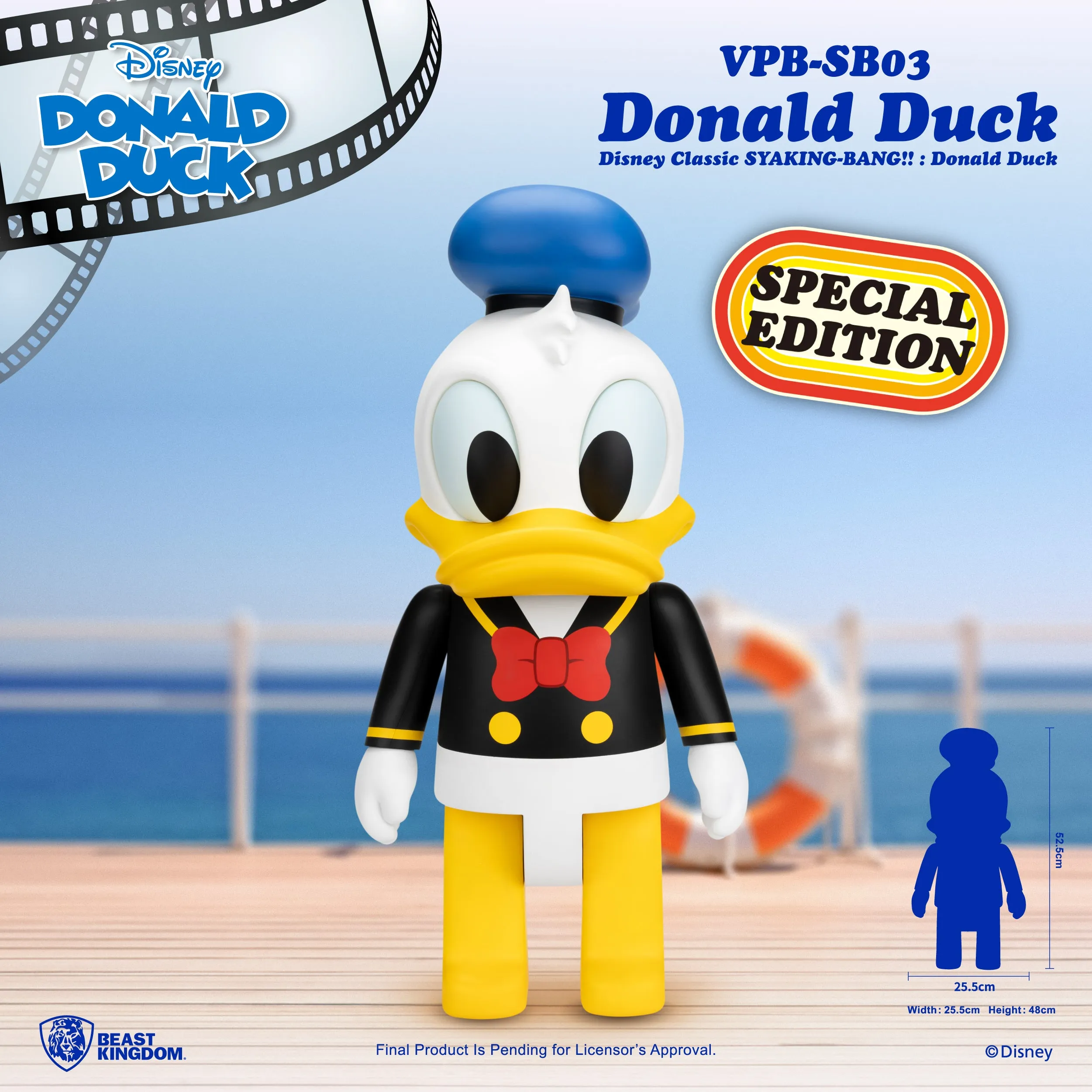 Beast Kingdom VPB-SB03 Disney Classic SYAKING-BANG!!  Donald Duck