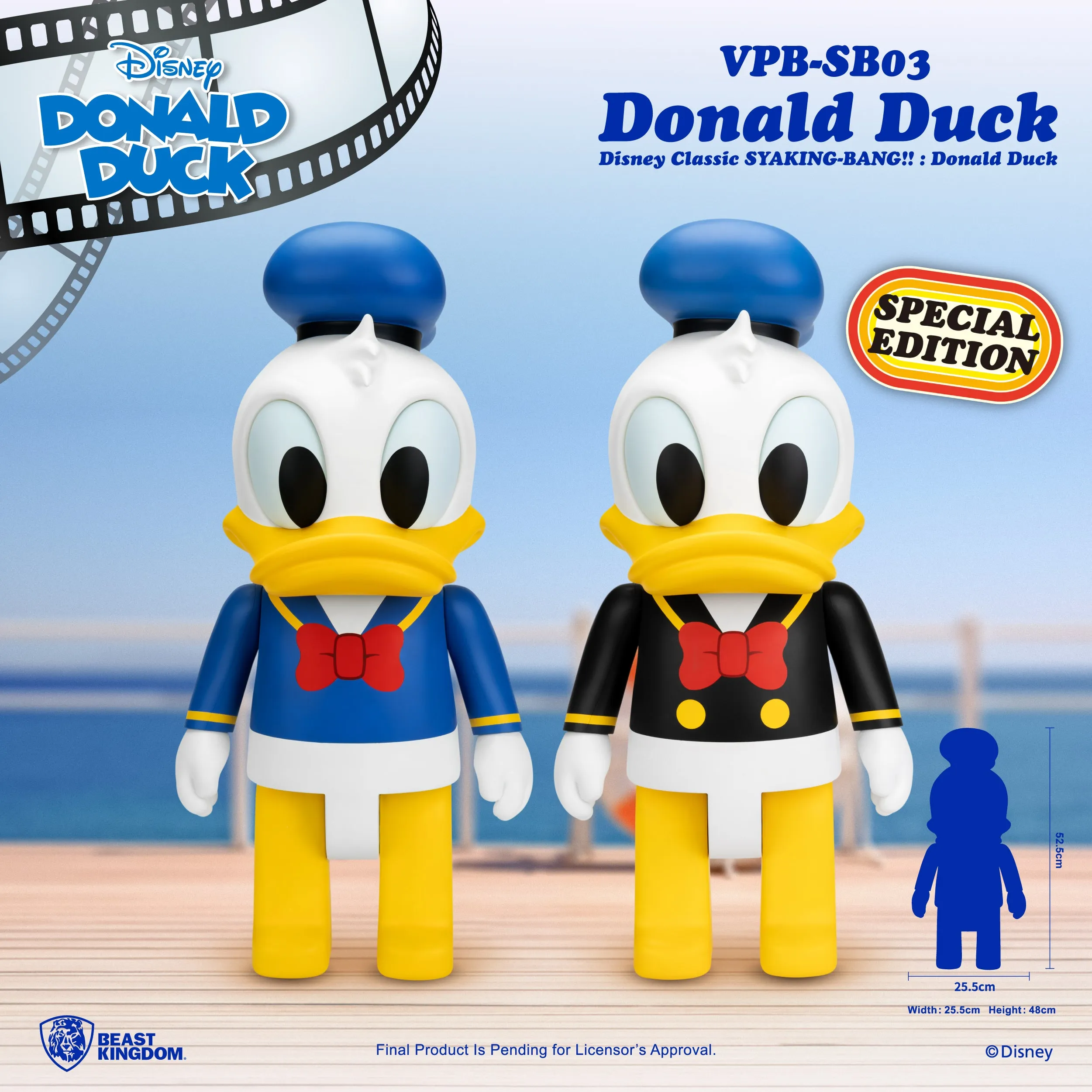 Beast Kingdom VPB-SB03 Disney Classic SYAKING-BANG!!  Donald Duck