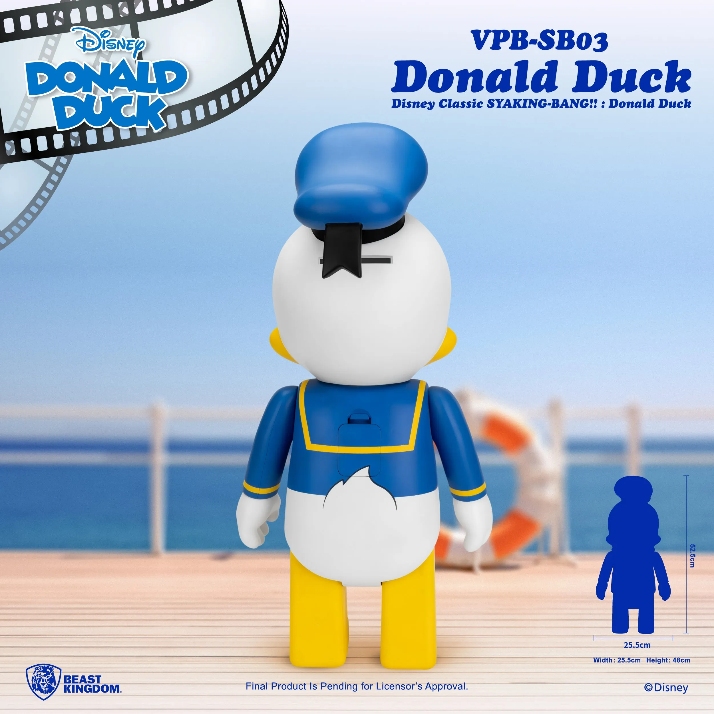 Beast Kingdom VPB-SB03 Disney Classic SYAKING-BANG!!  Donald Duck