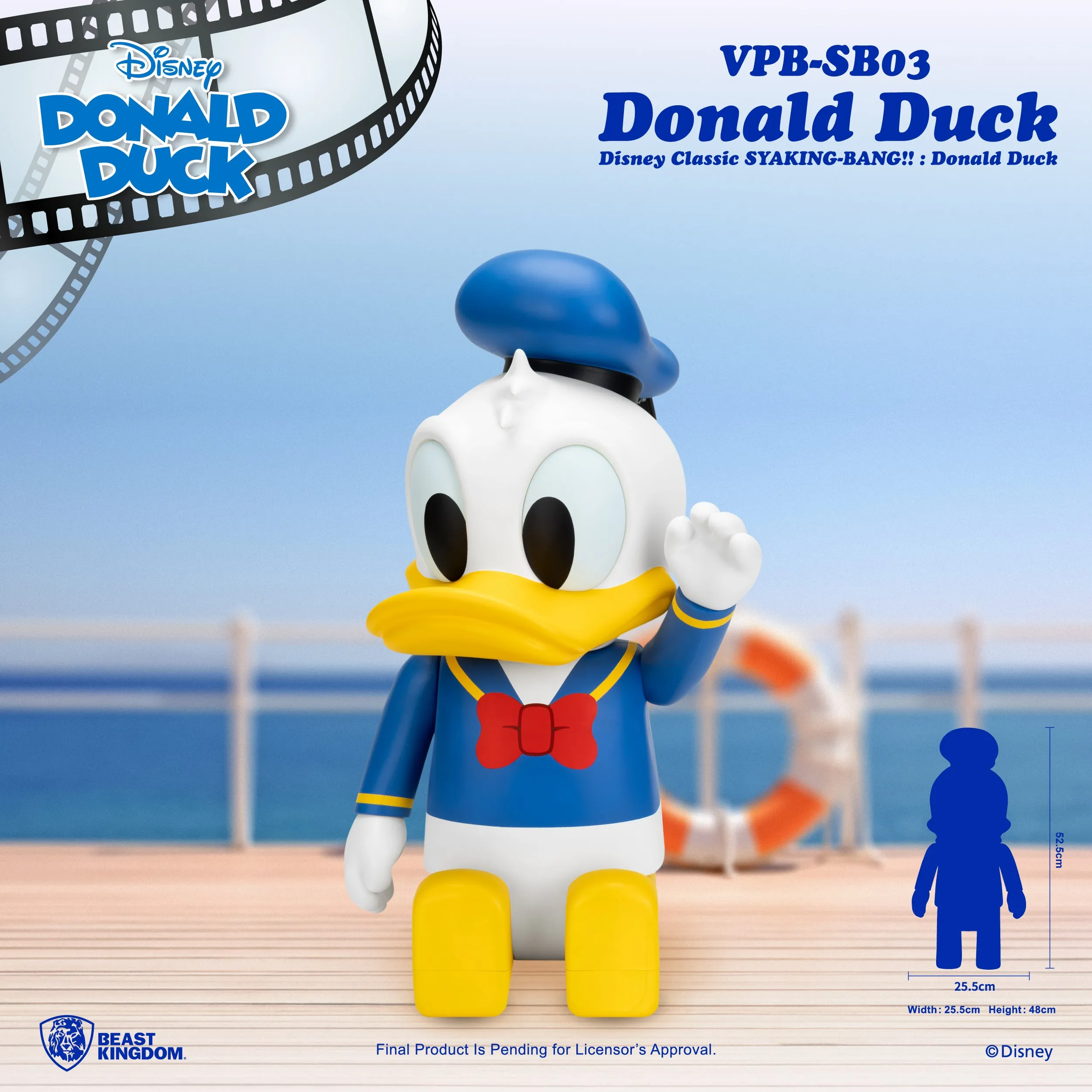 Beast Kingdom VPB-SB03 Disney Classic SYAKING-BANG!!  Donald Duck