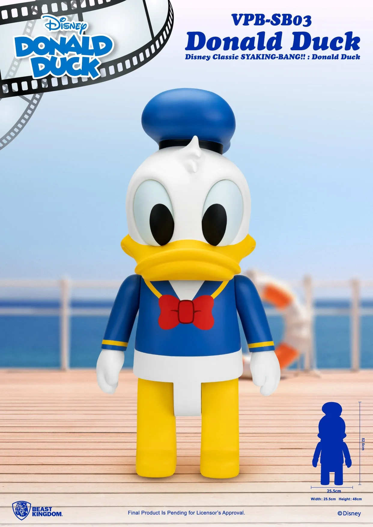 Beast Kingdom VPB-SB03 Disney Classic SYAKING-BANG!!  Donald Duck