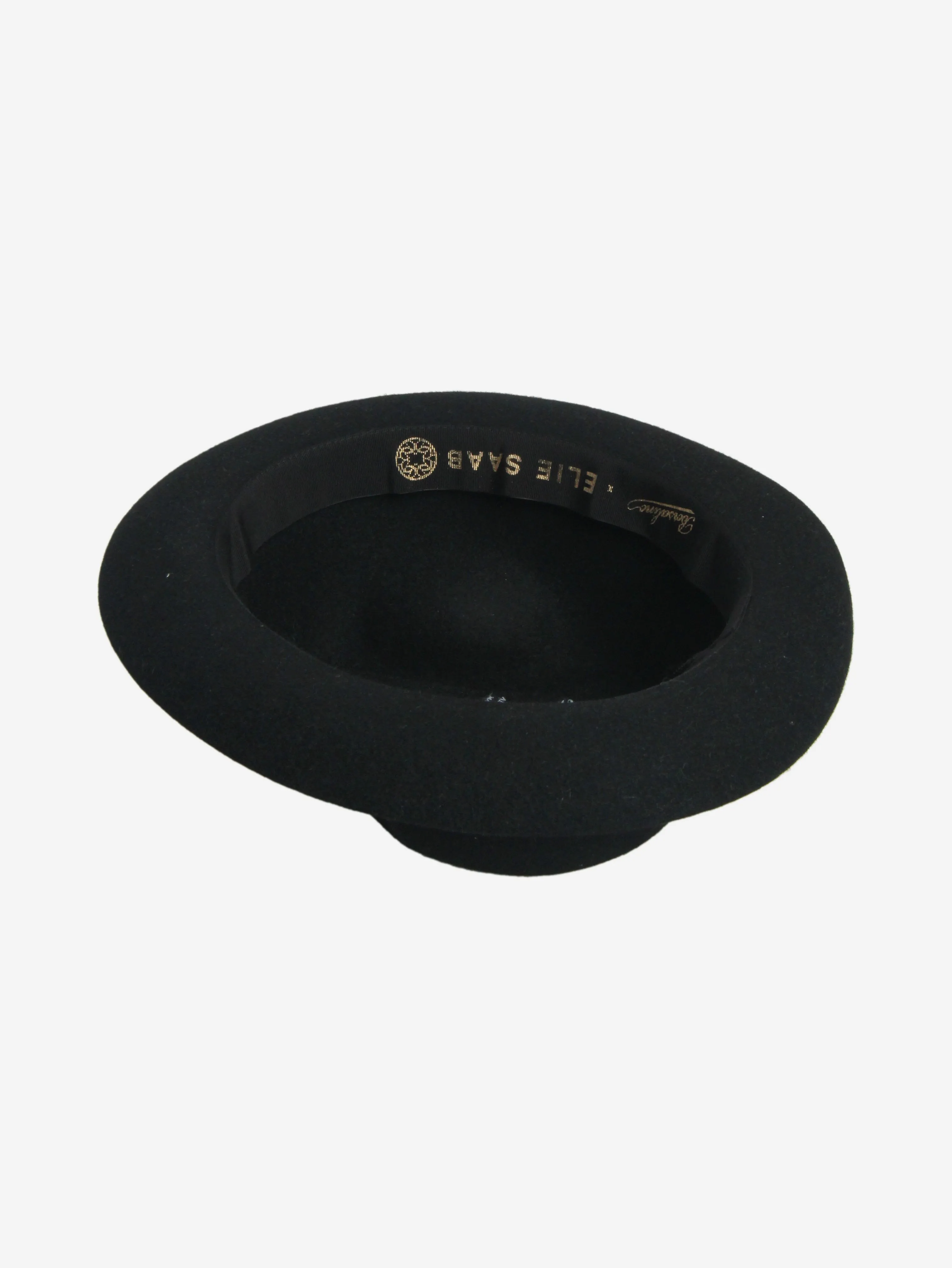 Black Trilby hat