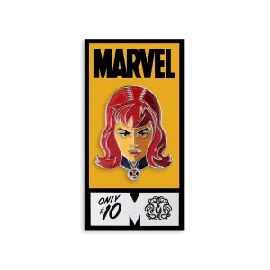 Black Widow Enamel Pin