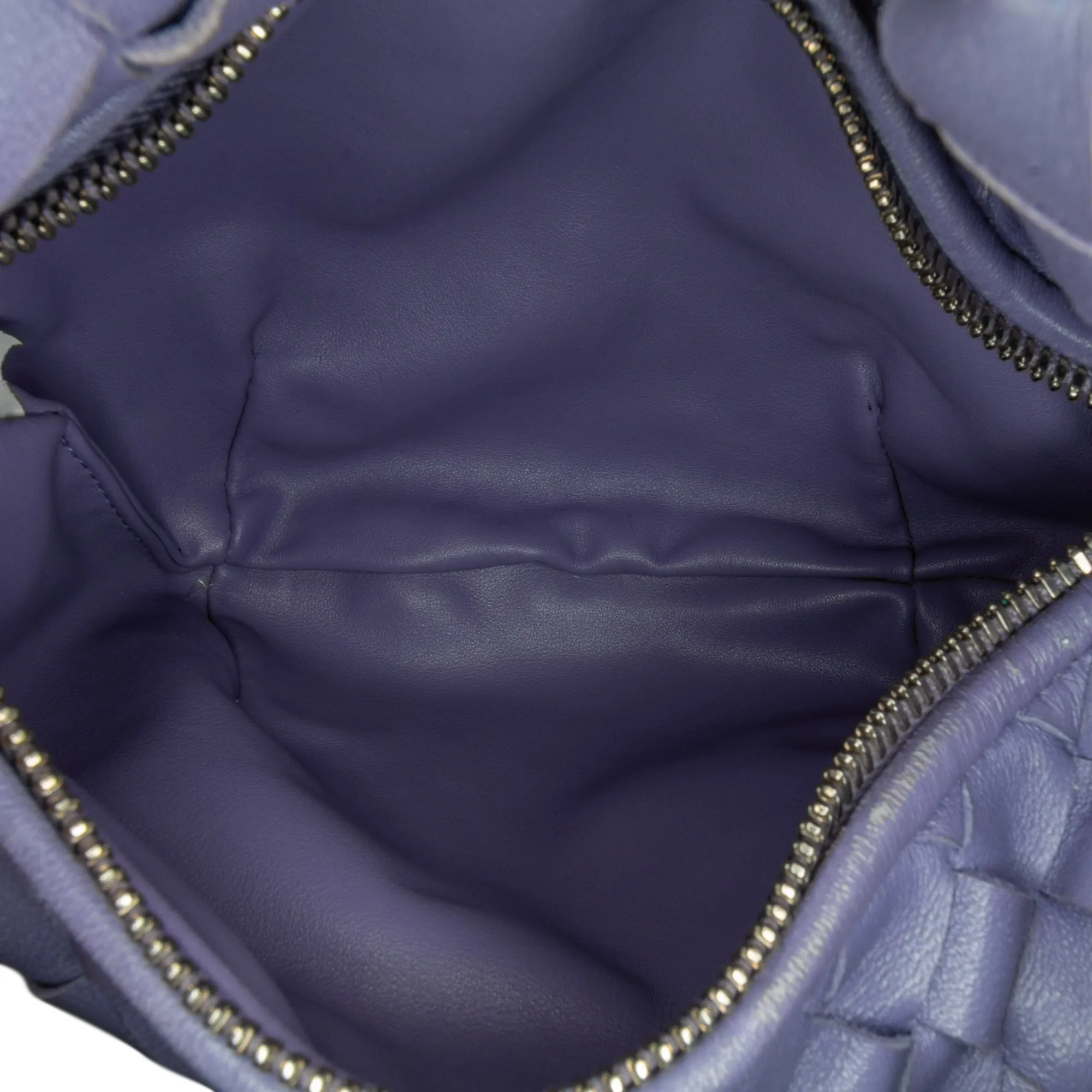 Bottega Veneta Jodie Mini Purple Intrecciato