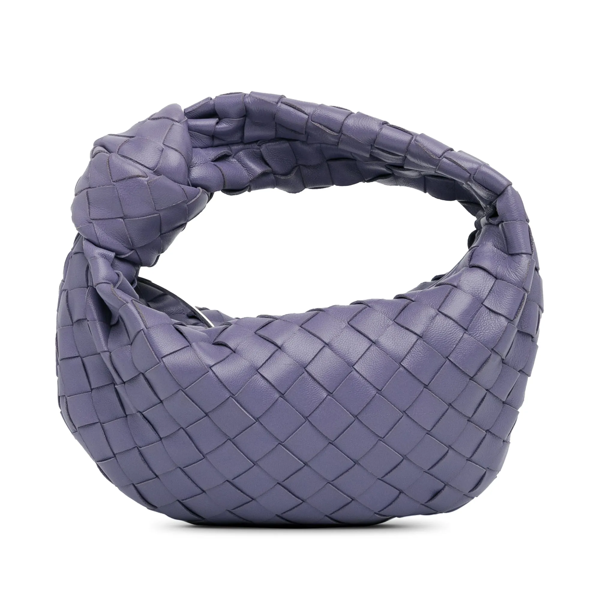 Bottega Veneta Jodie Mini Purple Intrecciato