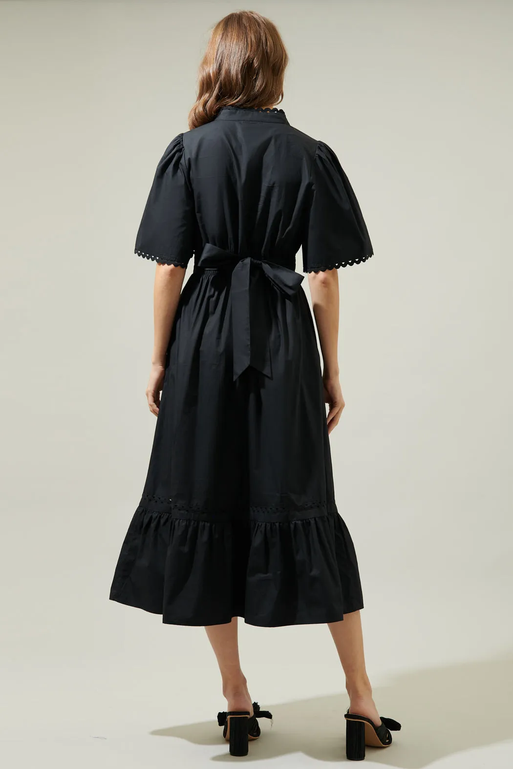 Camden Poplin Midi Dress