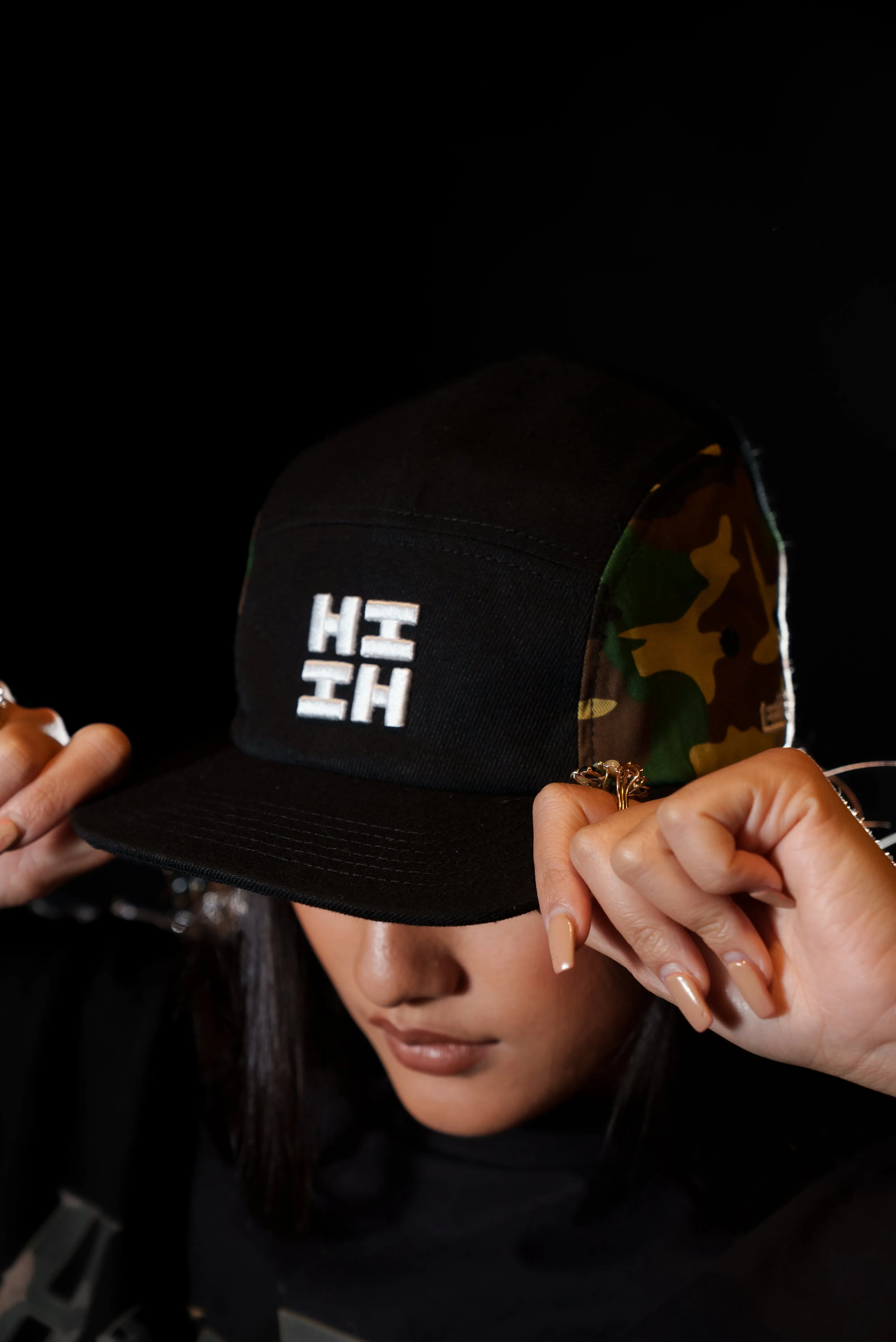 CAMO HIFI LOGO 5-PANEL HAT