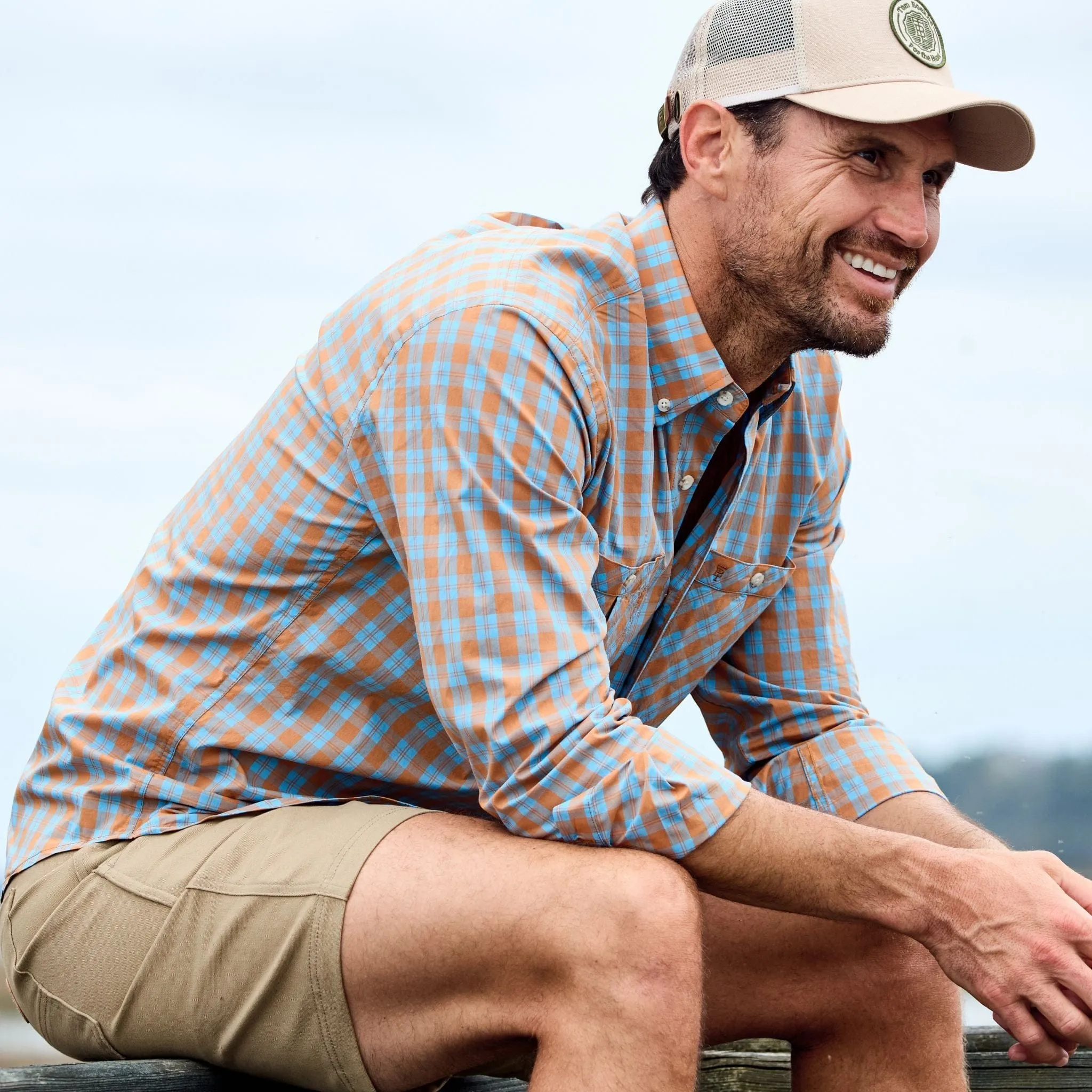 Canvas 5-Panel Mesh Cap