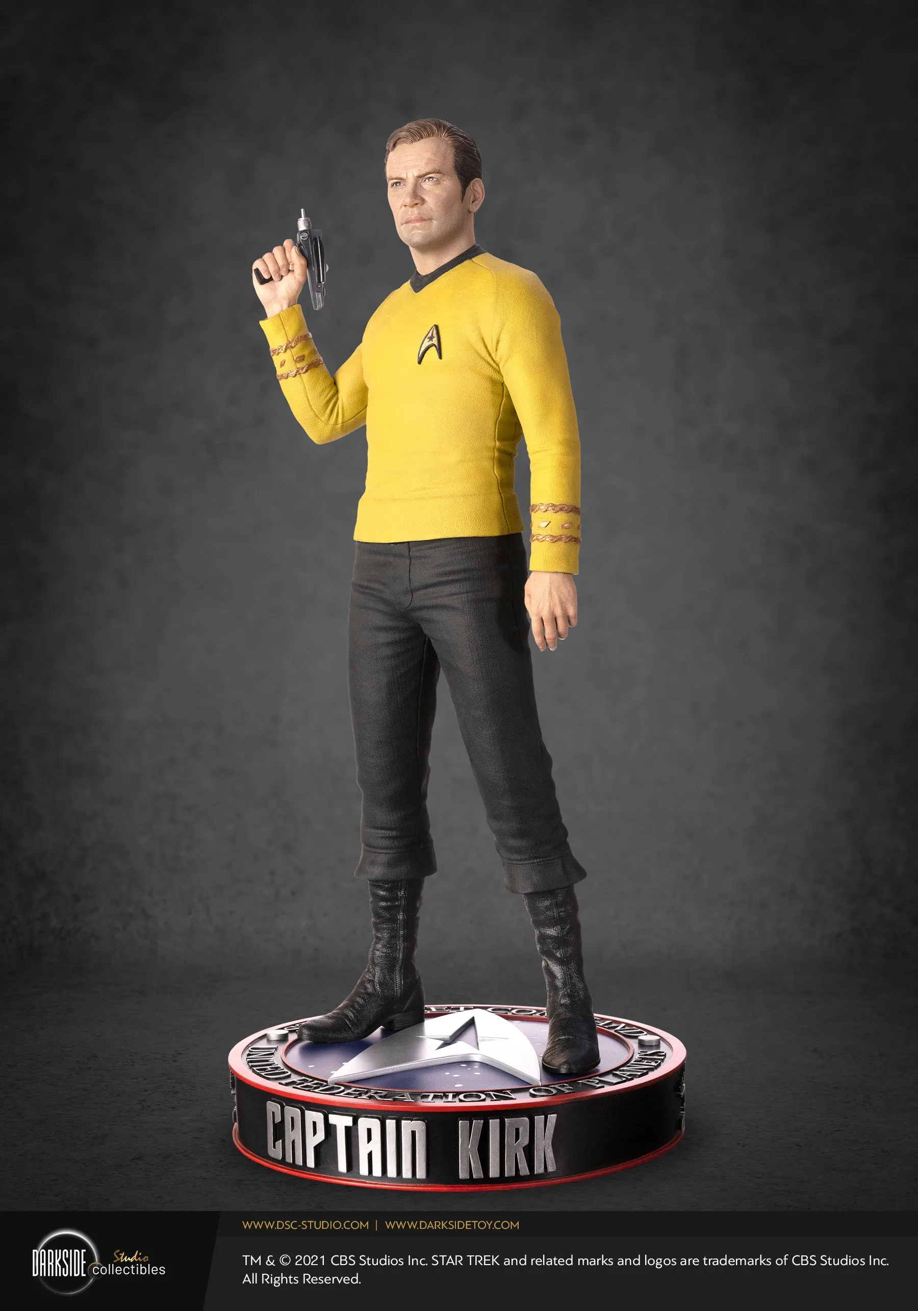 Captain James T. Kirk 1/3 Scale Statue