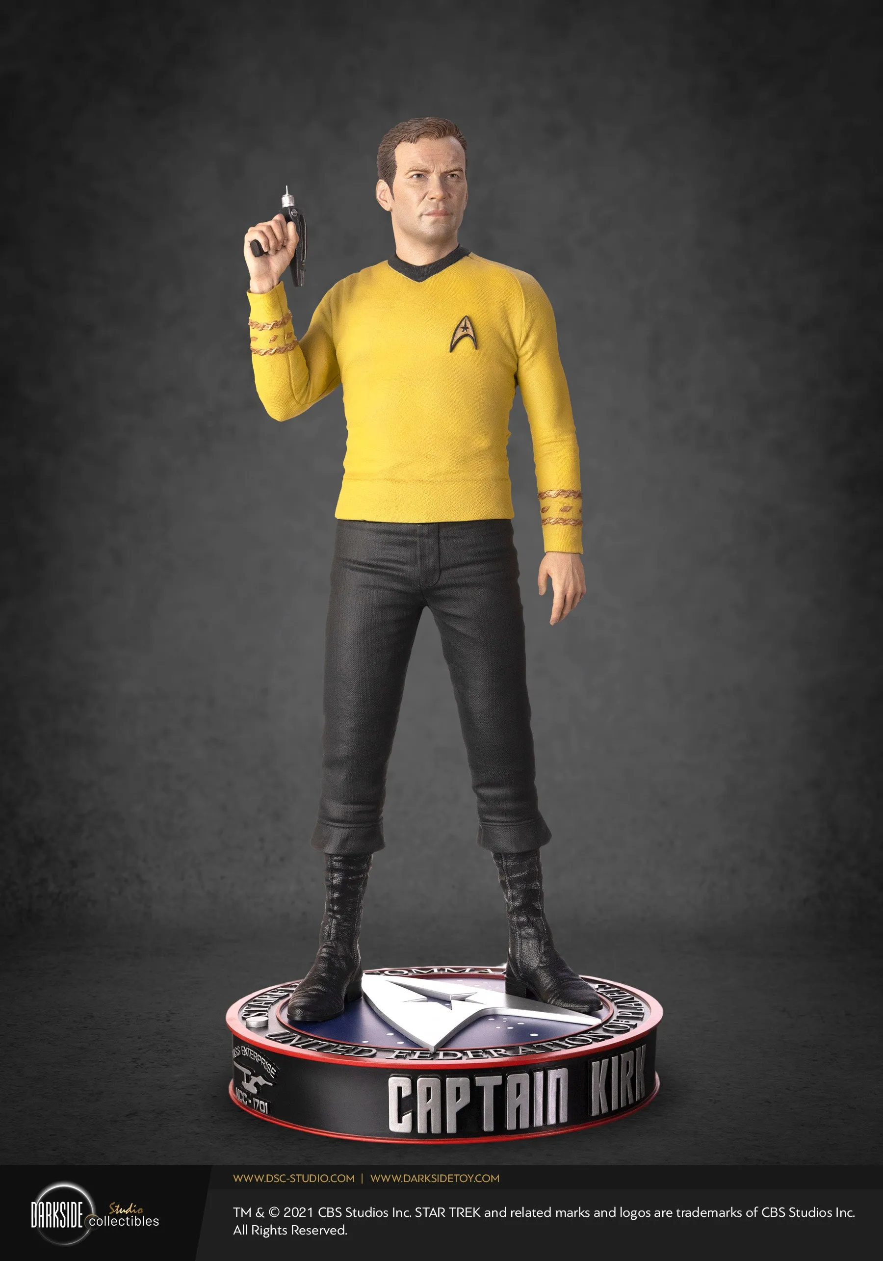 Captain James T. Kirk 1/3 Scale Statue