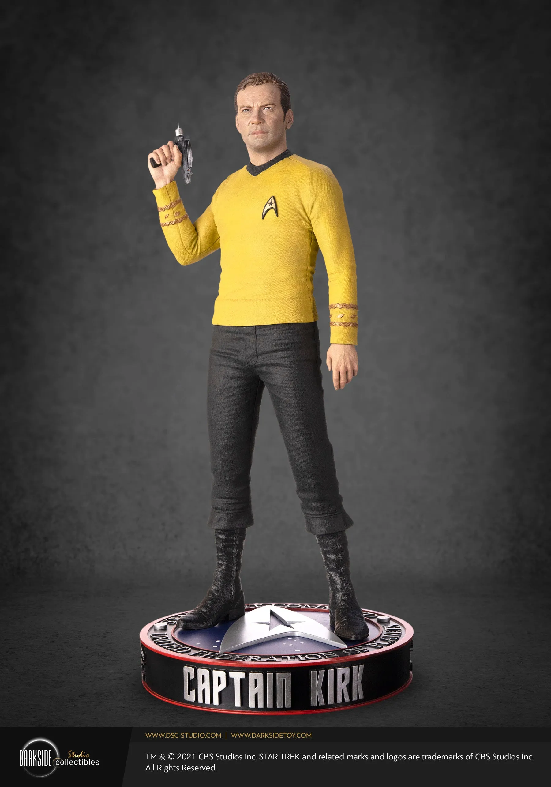 Captain James T. Kirk 1/3 Scale Statue