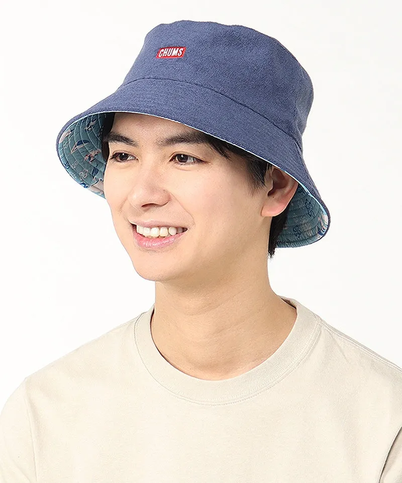 CHUMS Reversible Pile Bucket Hat