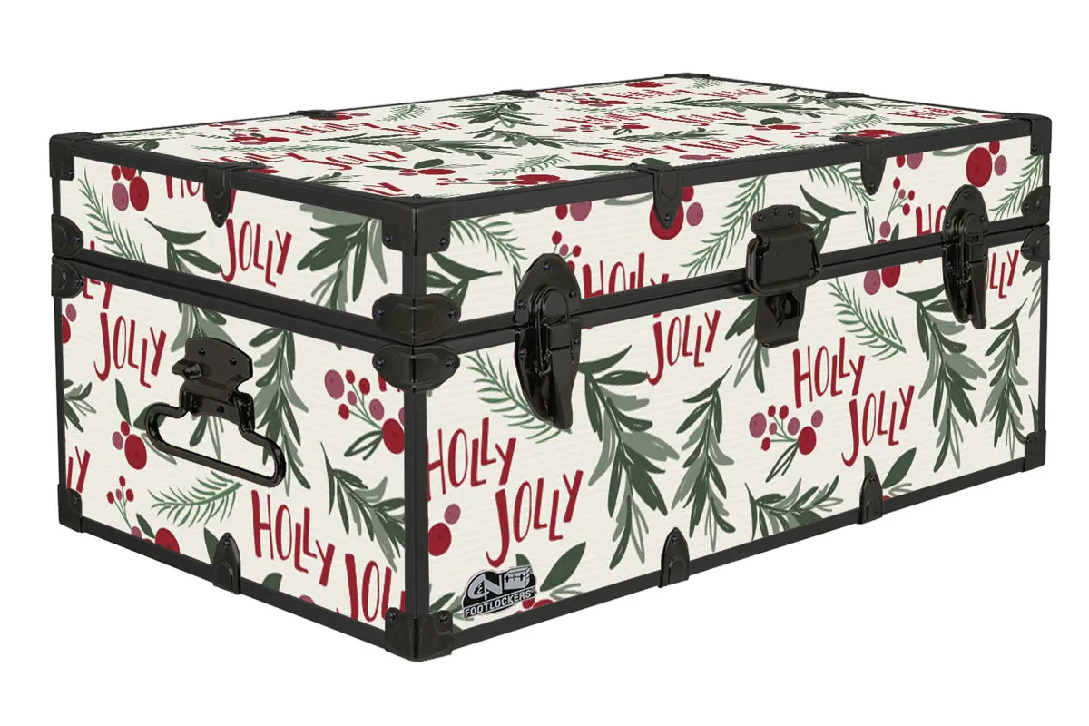 Designer Trunk - Holly Jolly - 32x18x13.5"