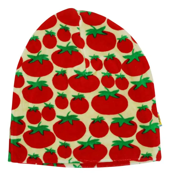 DUNS Beanie Hat - Velour Tomatoes