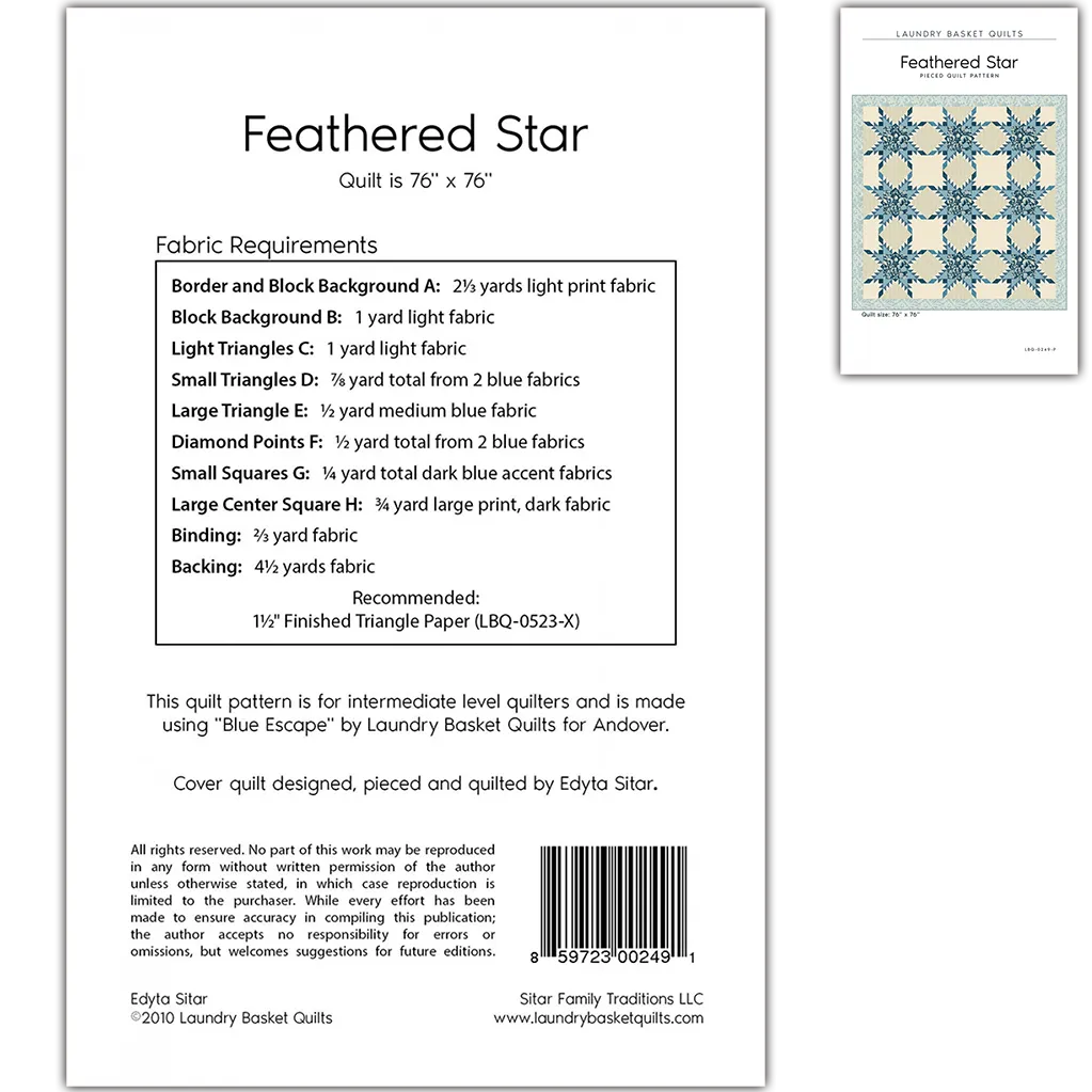 Feathered Star Quilt