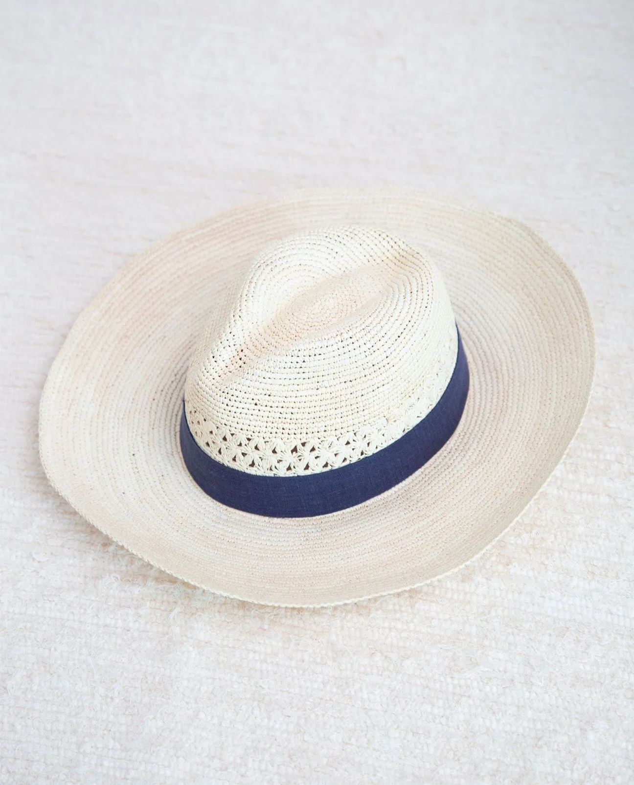 Fedora Hat With Midnight Trim