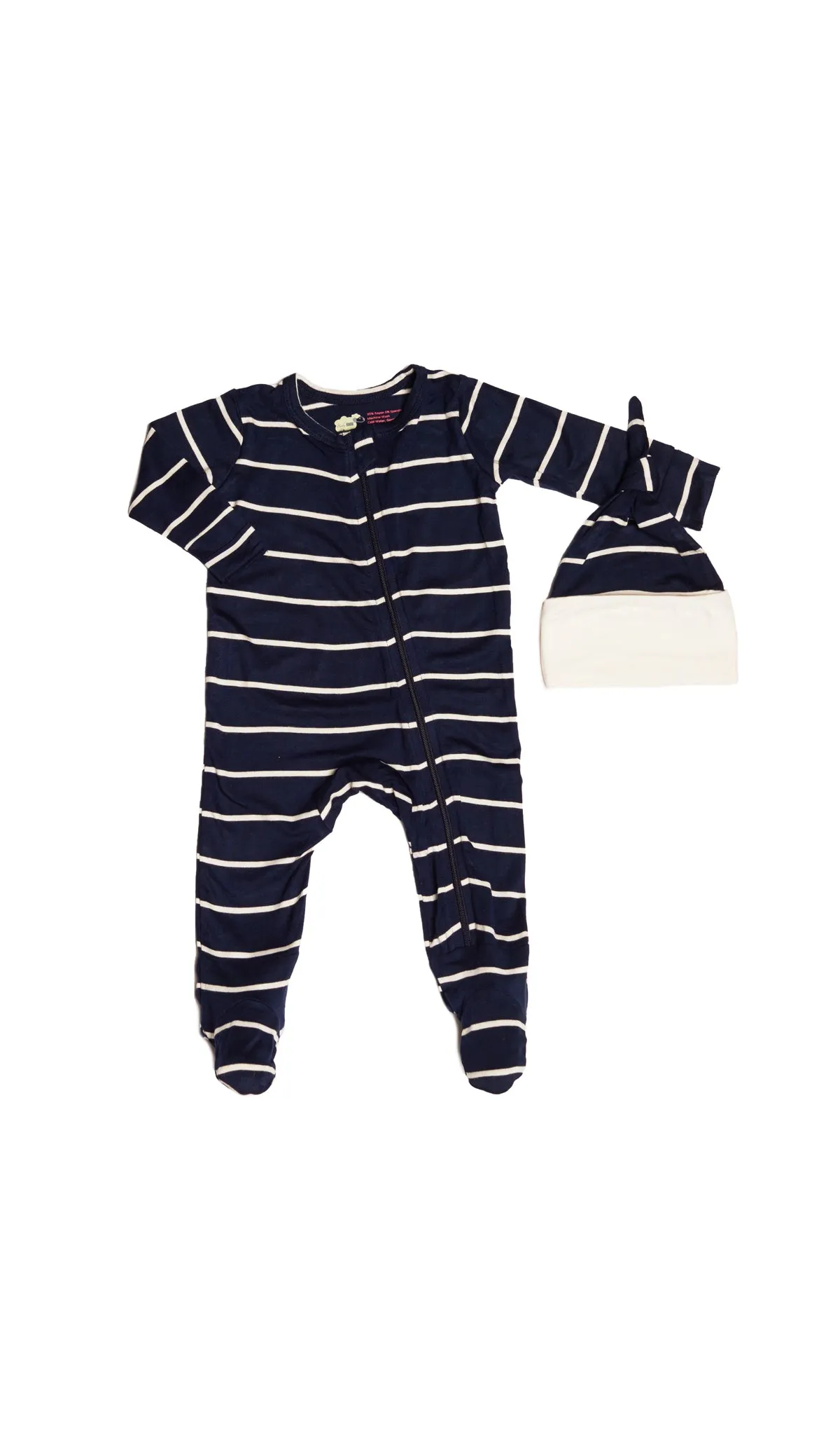 Footie 2 Piece  - Navy