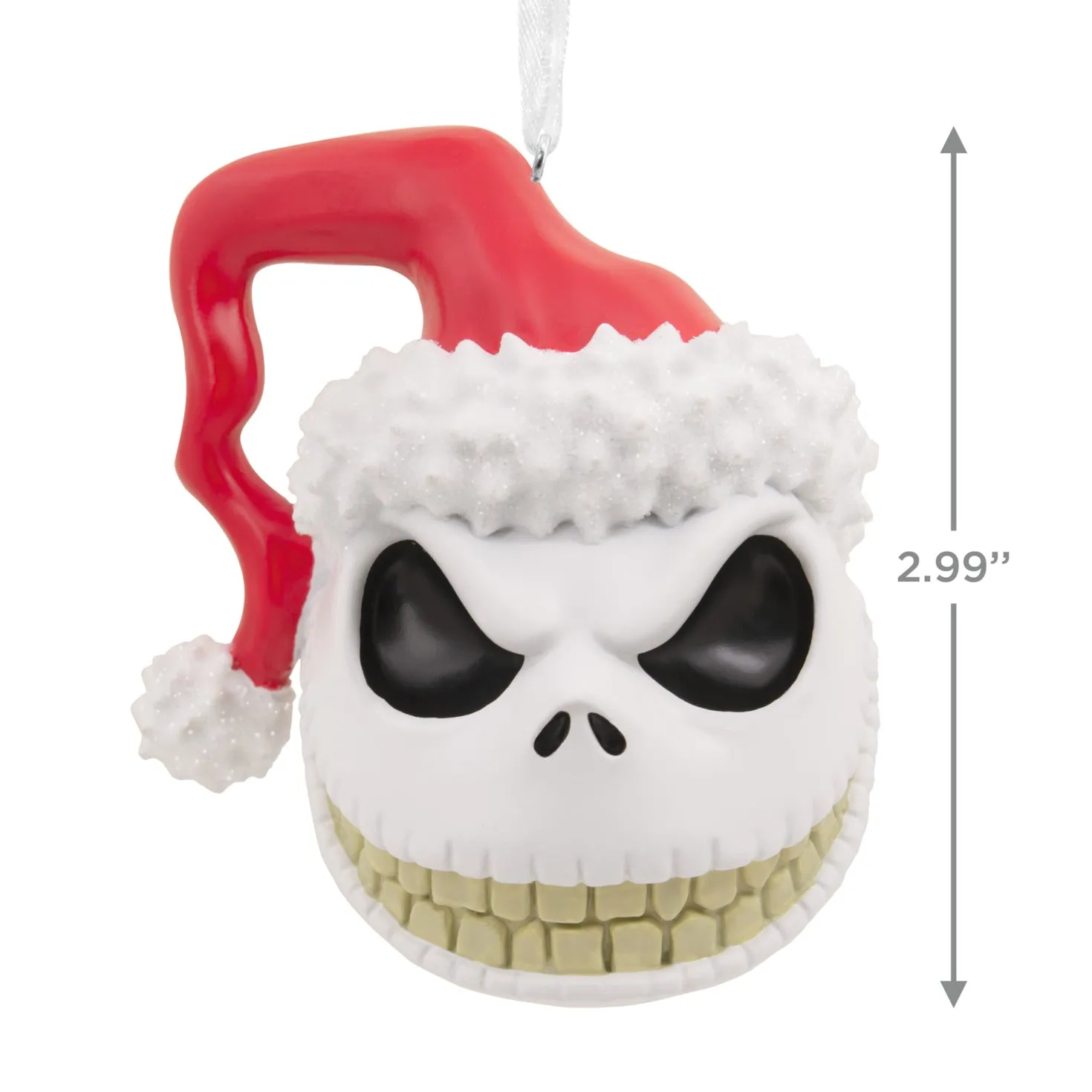 Hallmark Christmas Ornament - Disney Tim Burton's The Nightmare Before Christmas Jack Skellington Head