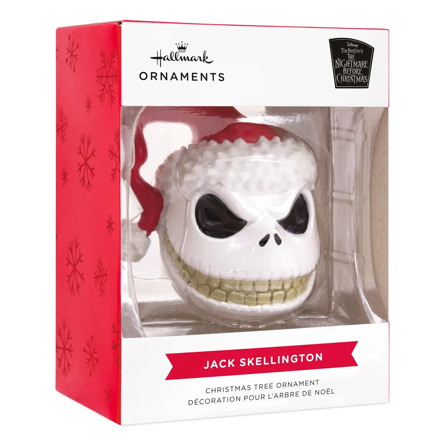 Hallmark Christmas Ornament - Disney Tim Burton's The Nightmare Before Christmas Jack Skellington Head