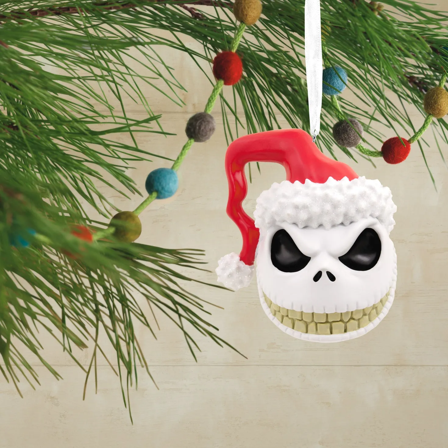 Hallmark Christmas Ornament - Disney Tim Burton's The Nightmare Before Christmas Jack Skellington Head