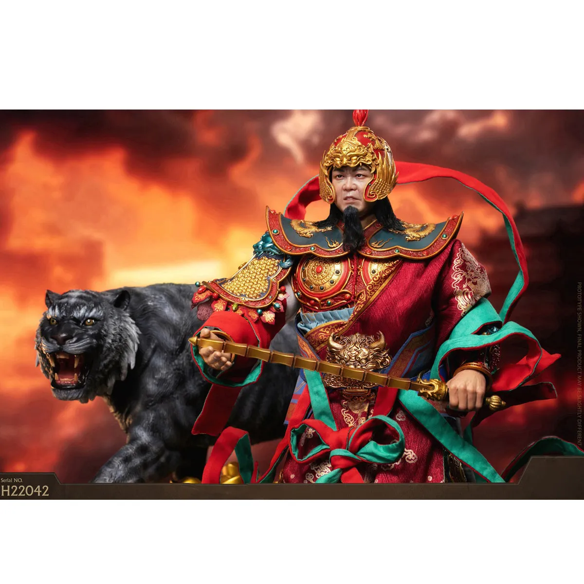 HiPlay HAOYUTOYS Mythology series The God of wealth Zhao Gongming Good Luck Edition Action Figure