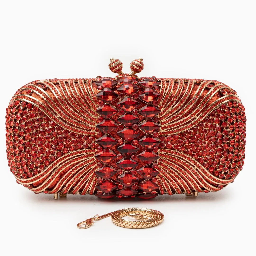 Inaya Crystals Clutch Bag