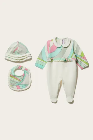 Iride-Print Babygrow Set