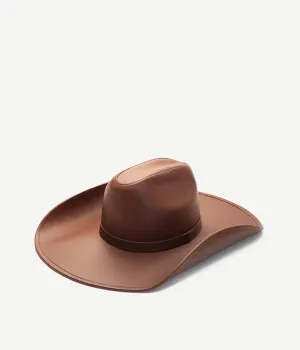 Leather Cowboy Hat