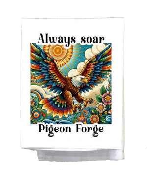 Mexican, Dish Towel, Eagle, Always soar