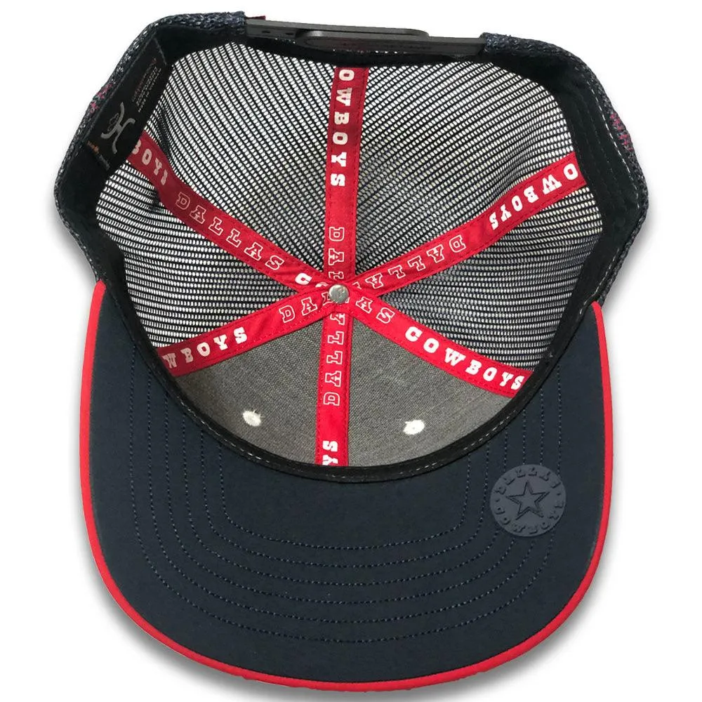 "Dallas Cowboys" Hat w/ Star Logo (Red/White/Blue)