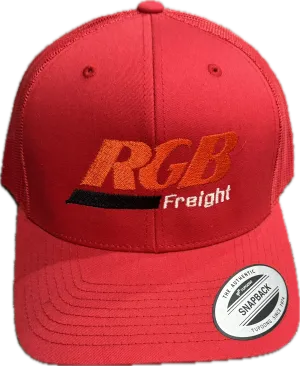 RGB Freight Party Mix Red Trucker Hat - Authentic - New with Tags