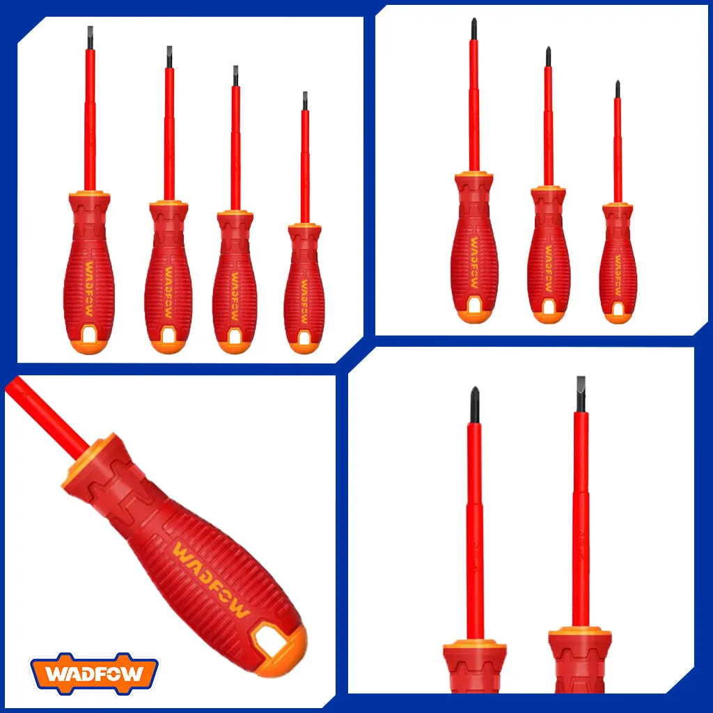 Set of (7) Insulated flat & bake Screwdrivers Set WSS7407