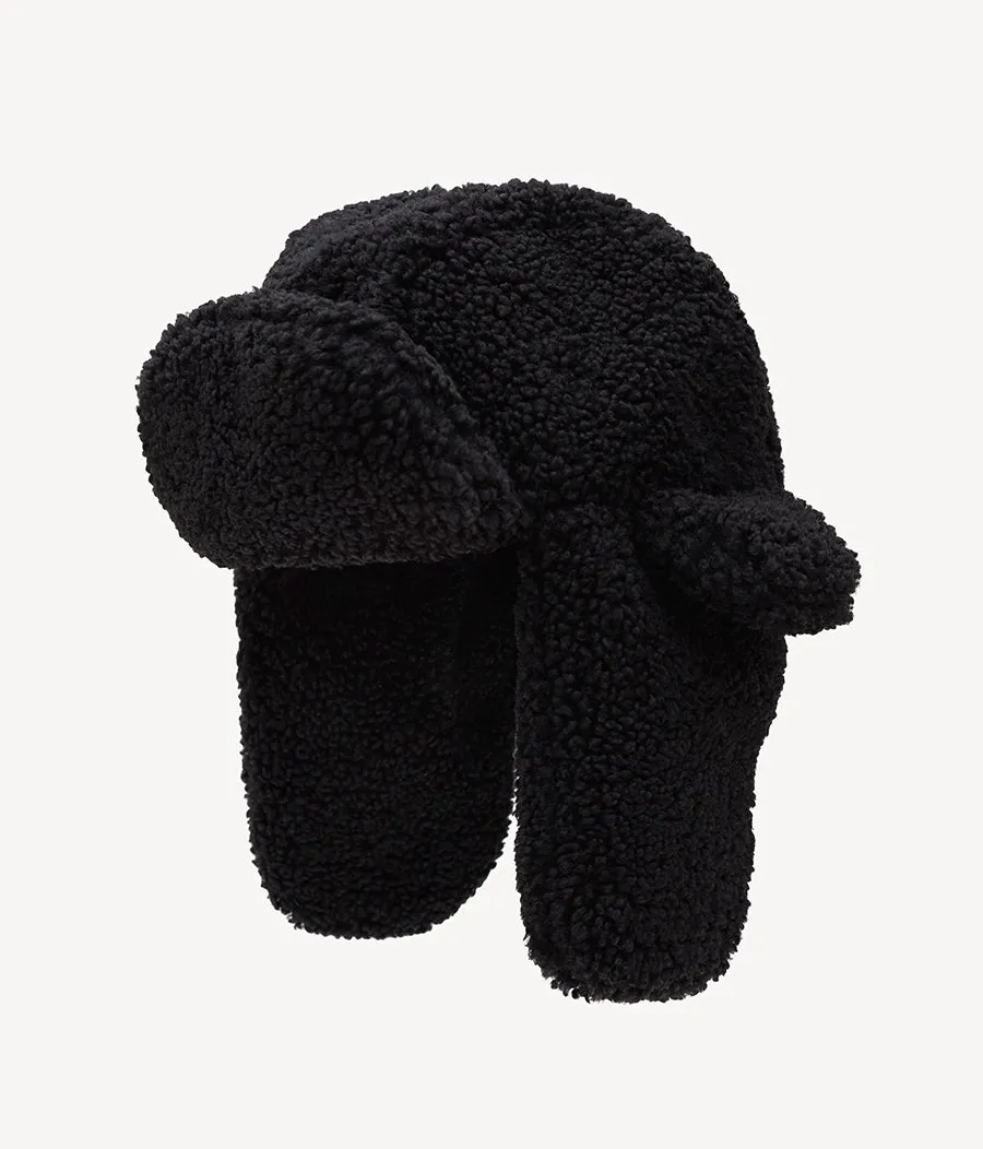 Shearling Aviator Hat