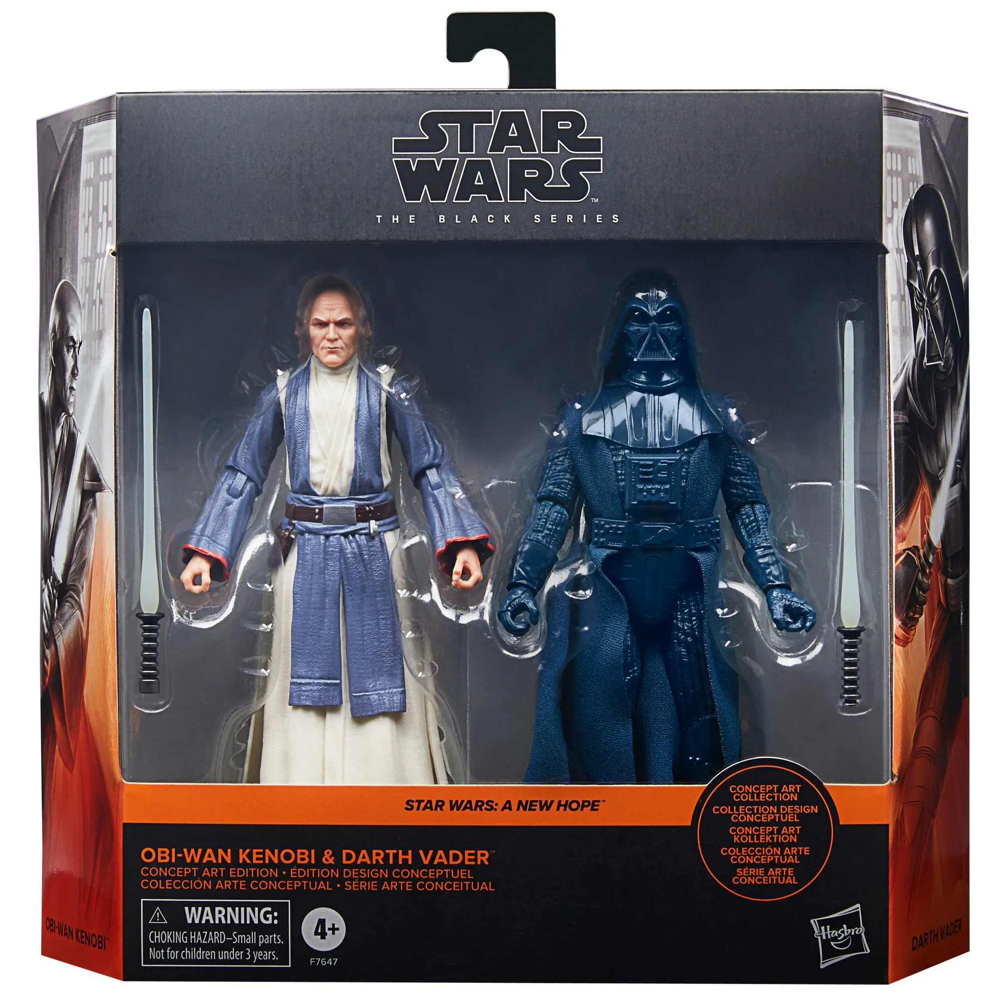 Star Wars The Black Series Obi-Wan Kenobi & Darth Vader (Ralph McQuarrie Edition)