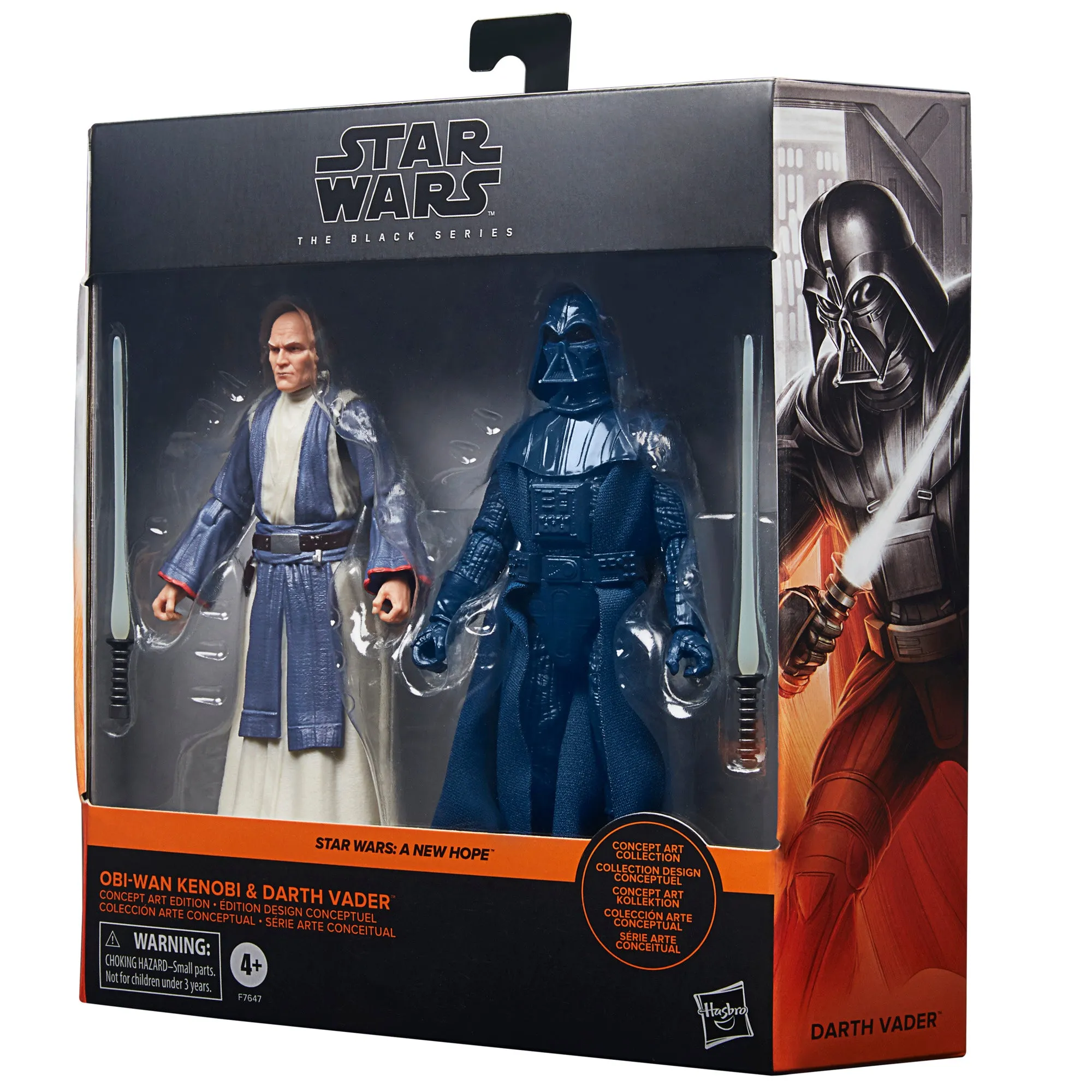 Star Wars The Black Series Obi-Wan Kenobi & Darth Vader (Ralph McQuarrie Edition)