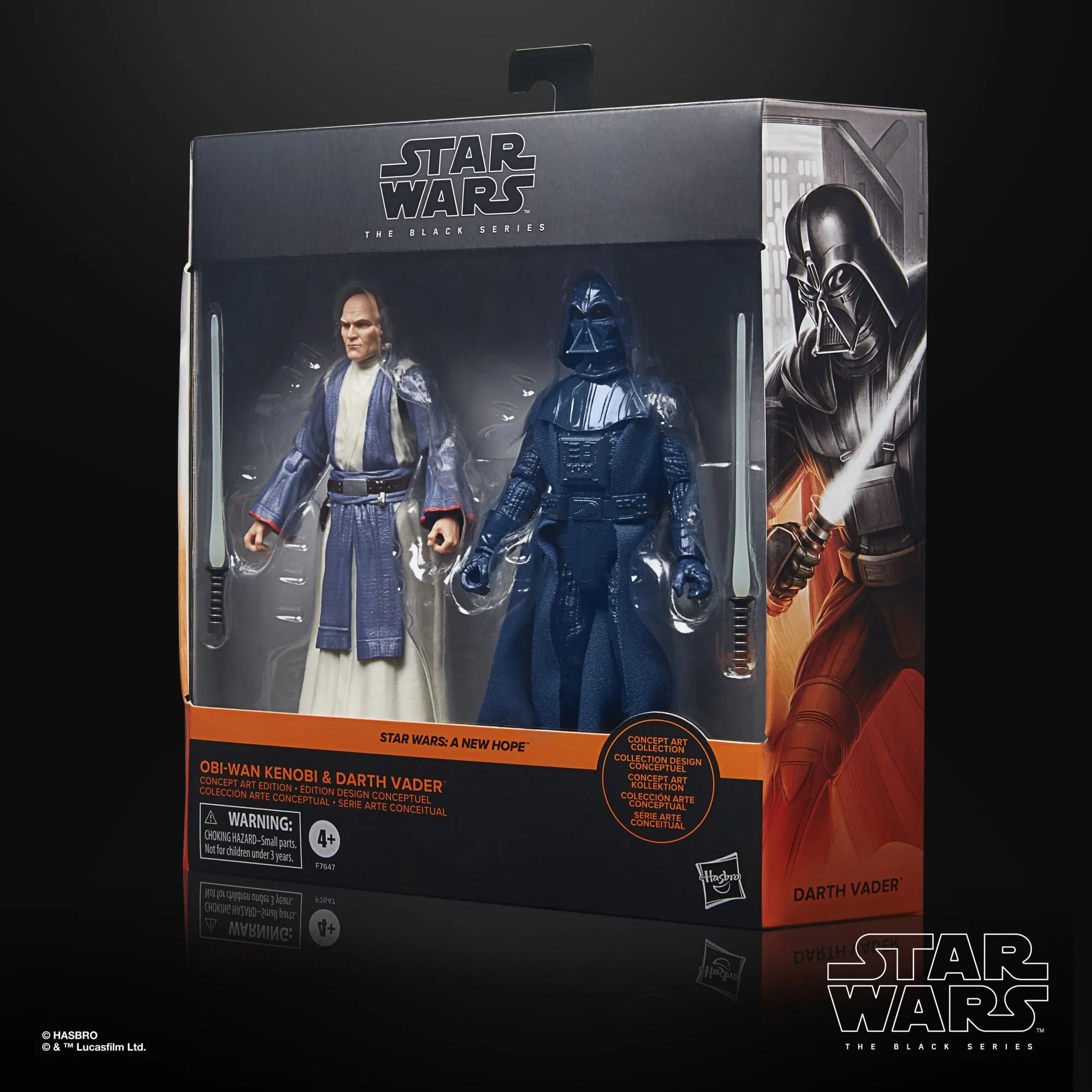 Star Wars The Black Series Obi-Wan Kenobi & Darth Vader (Ralph McQuarrie Edition)