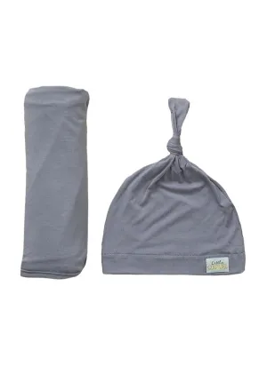 Swaddle and Hat - French Lavender