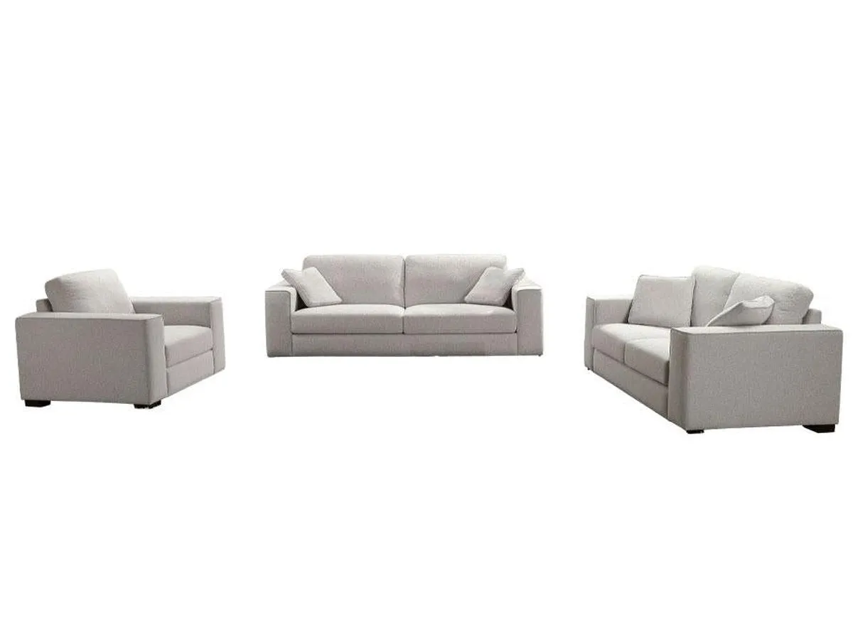 Tamora 3-pc Fabric Sofa Set